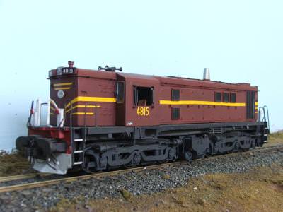 NSWGR 48 class diesel locomotive kit  with mechanism